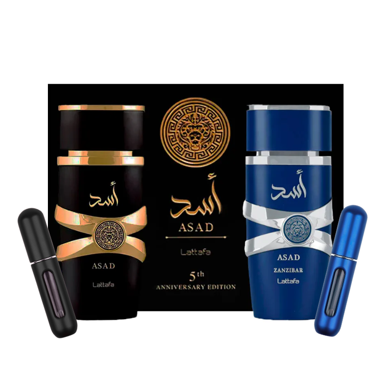 Combo X2 Perfume Asad + Asad Zanzibar EDP 100ml