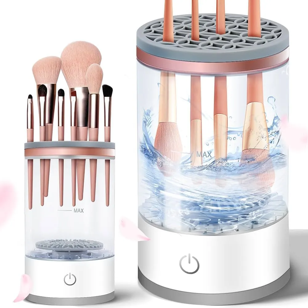 Limpiador de Brochas de Maquillaje Eléctrico